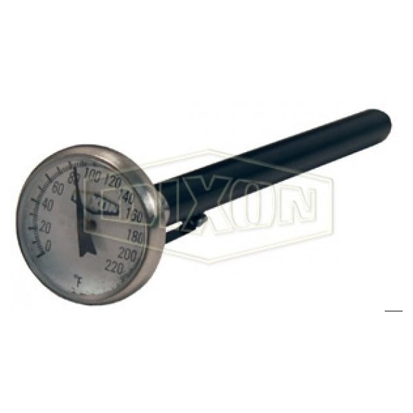 Dixon Bi-Metal Pocket Thermometer, 50 to 550DegF, 1 % PT550 - main